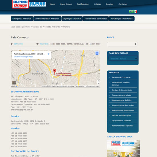 Criacao de site administravel