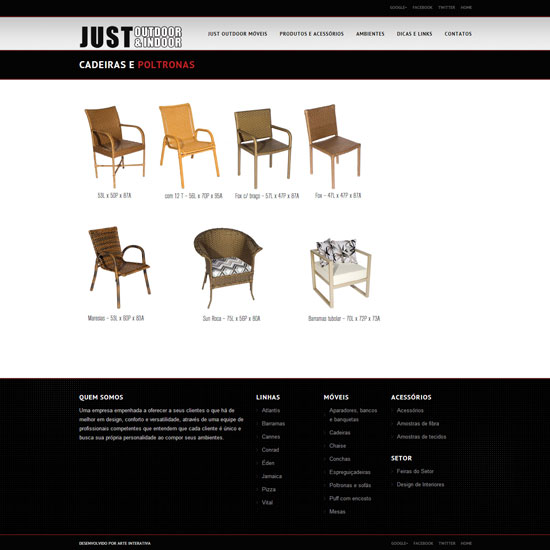 Criacao de site administravel