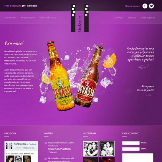 Desenvolvimento de site athos Motel