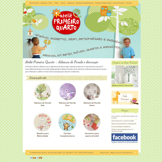 Desenvolvimento de site Primeiro Quarto