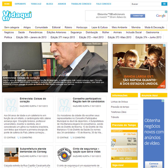 Desenvolvimento de site Metasports